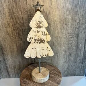 Rustic Wood Christmas Tree Holiday Decor  FAST SHIP NEW